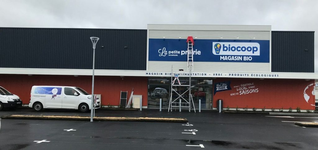 DS Elec Eclairage Enseigne Biocop